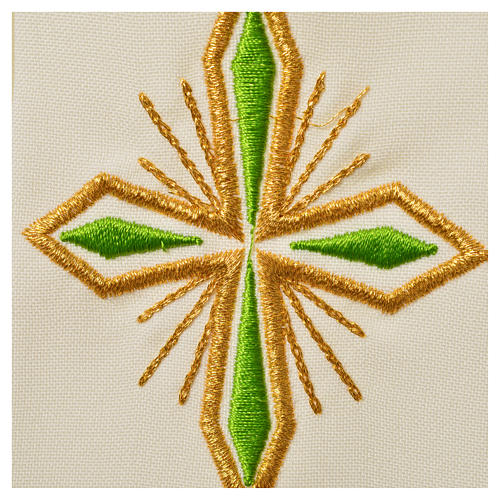 Messhemd mit Weizenähre aus Polyester 7
