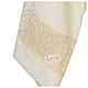 Surplis ivoire entretoile dentelle 100% polyester 4 plis s4
