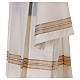 Surplis ivoire 55% polyester 45% laine double retors trame s3