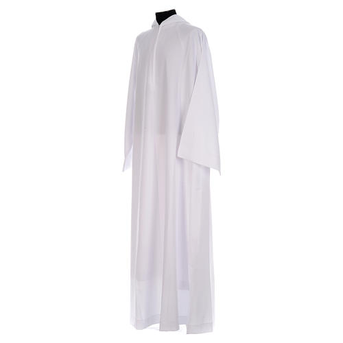Liturgical alb with hood in polyester 2