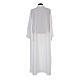 Liturgical alb, flared with collar 100% polyester s3