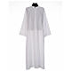 Holy Communion alb, flared with raglan sleeve in 100% polyester s1
