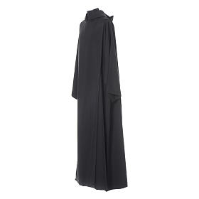 Benedictine black alb in polyester