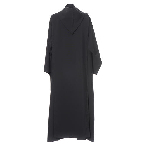 Black Alb Benedictine style in polyester 4