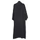 Black Alb Benedictine style in polyester s4