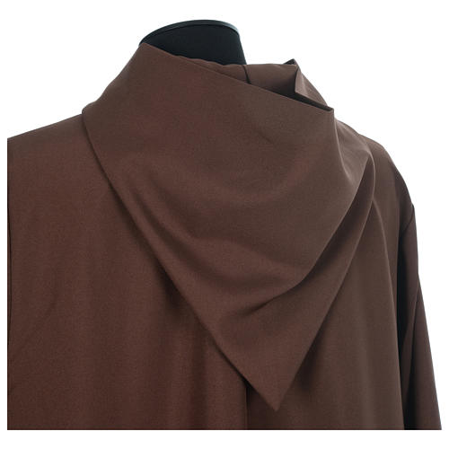 Franciscan brown alb in polyester 4