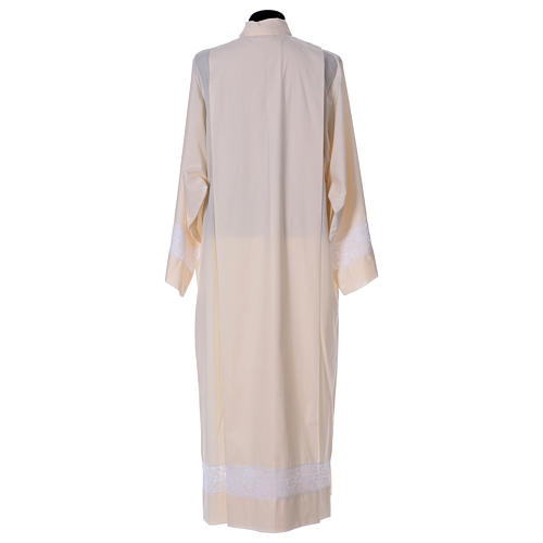 Priest Alb with partition in cotton blend 5