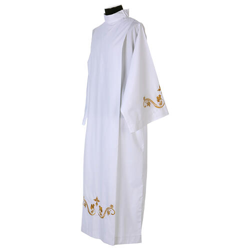 Alba liturgiczna haftowana bawełna mieszana 3