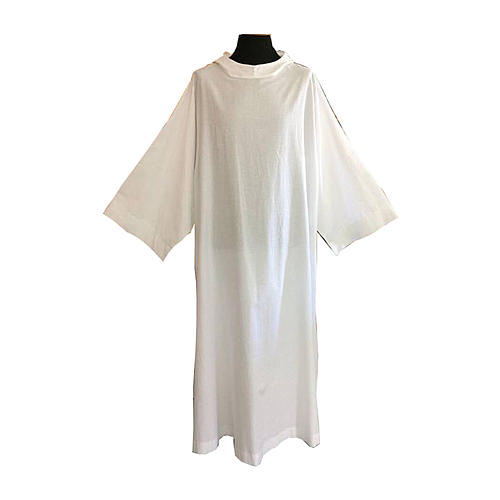 Aube monastique en tissu mixte laine 1