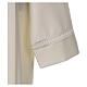 Alb 100% polyester ivory colour with peahole stitch and zip on shoulder s3