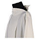 Catholic Alb in polyester with shoulder zipper, ivory s3