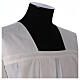 Surplice 65% polyester 35% cotton with gigliuccio hemstitch, 4 pleats, ivory s5
