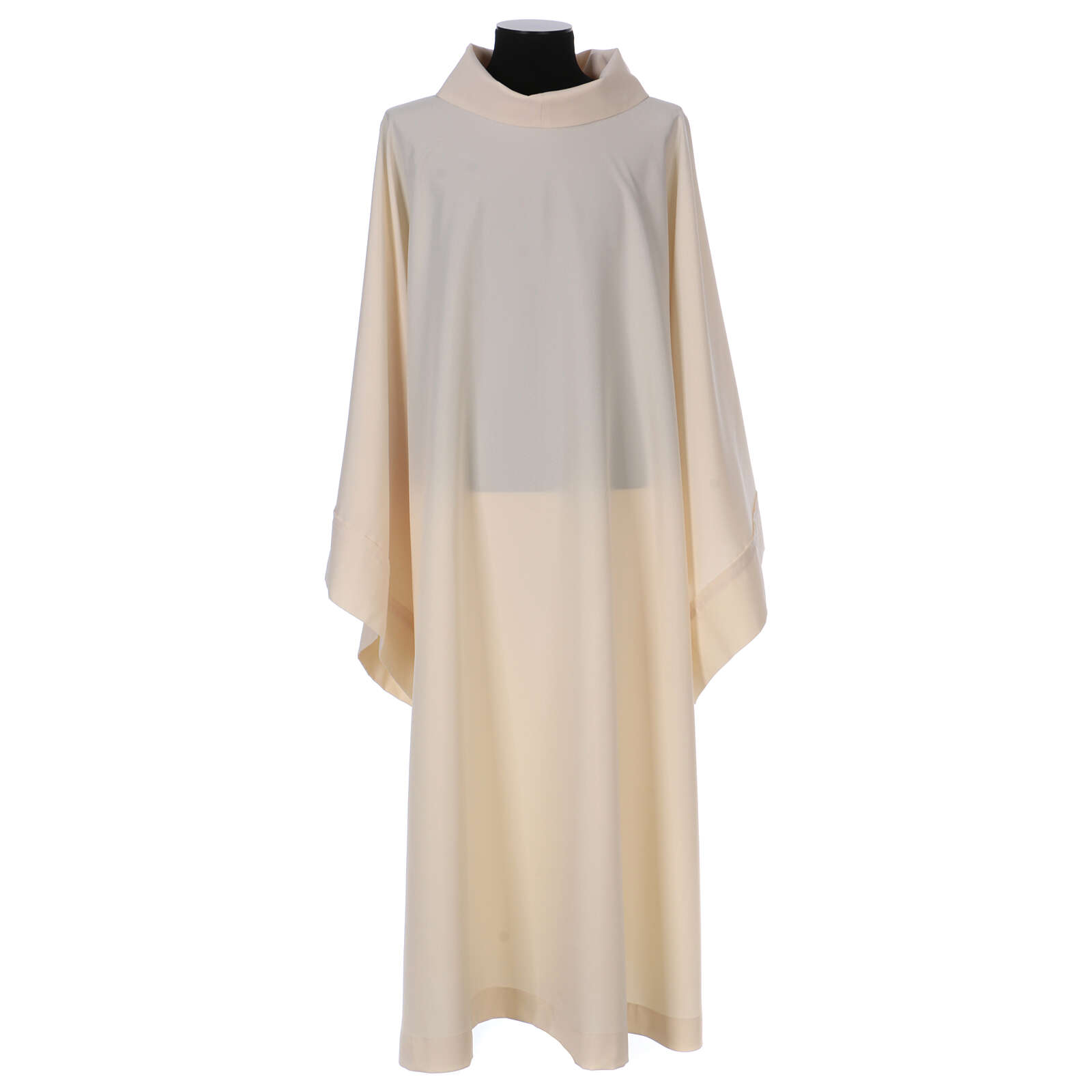 Ivory alb, 100% polyester fabric | online sales on HOLYART.co.uk