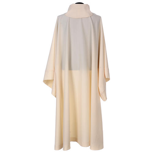 Priest alb ivory cloth 100% polyester Gamma 4