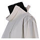 Ivory alb with shoulder zipper 55% wool 45% polyester Gamma s3