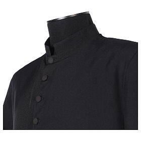 Black cassock dress 100% polyester
