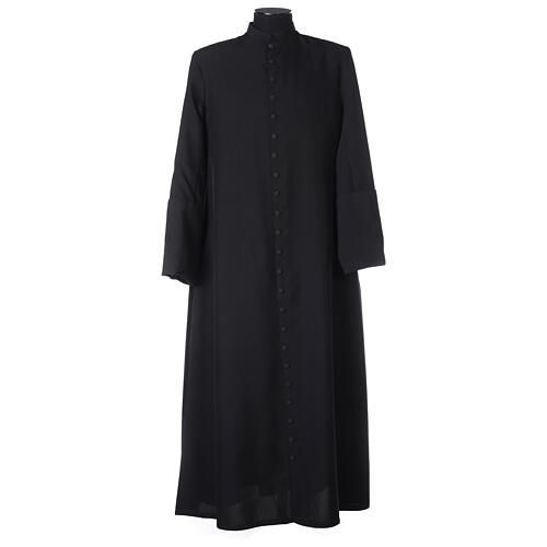 Black cassock dress 100% polyester 1