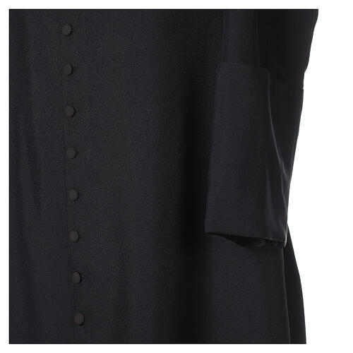 Black cassock dress 100% polyester 5
