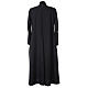 Black cassock dress 100% polyester s8