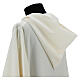 Ivory alb 100% polyester with hood s2