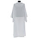 White gown 100% polyester s1