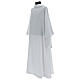 White gown 100% polyester s4