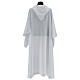 White gown 100% polyester s5