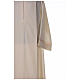 Priest alb 55% wool 45% polyester ivory gigliucci hand embroidery and front zipper Gamma s2