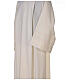 Ivory alb, golden decoration, 55% wool 45% polyester Gamma s4