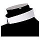 White double collar for cassock s5