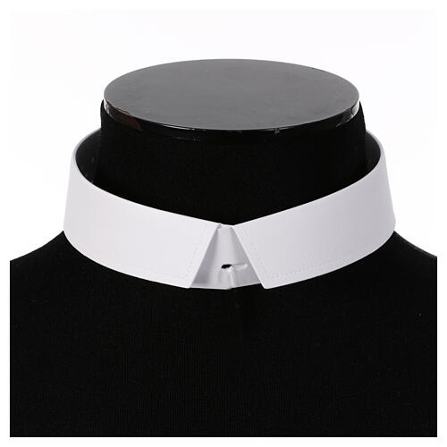 Double collar for white cassock 2