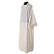 Camice raglan finto cappuccio con zip CocoCler avorio misto cotone s3