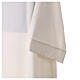 CocoCler alb with round neck, ivory polycotton s2