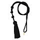 Bishop's cord, black pectoral cross, Solomon knot s1