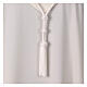 Cream-coloured cord for bishop's pectoral cross with Solomon's knot s3