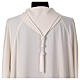 Cream-coloured cord for bishop's pectoral cross with Solomon's knot s4