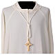 Cream bishop's pectoral cross cord, Solomon knot s2