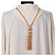 Cordoniera vescovile croce pettorale oro nodo salomone s4