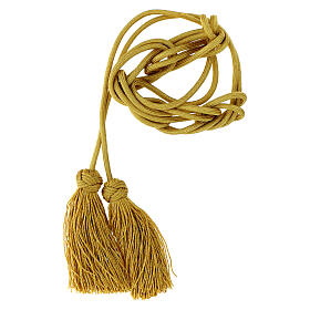 Golden cincture monochrome Solomon knot