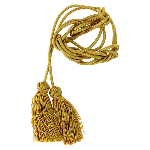 Golden cincture monochrome Solomon knot 2