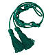 Mint green priest cincture Solomon knot s2