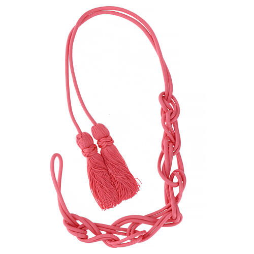 Priest rope cincture XL camellia Solomon knot 5 meters 6