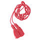 Priest rope cincture XL camellia Solomon knot 5 meters s1