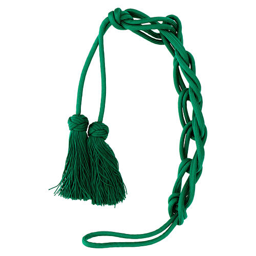 Cíngolo episcopal color verde menta nudo salomón moño 6