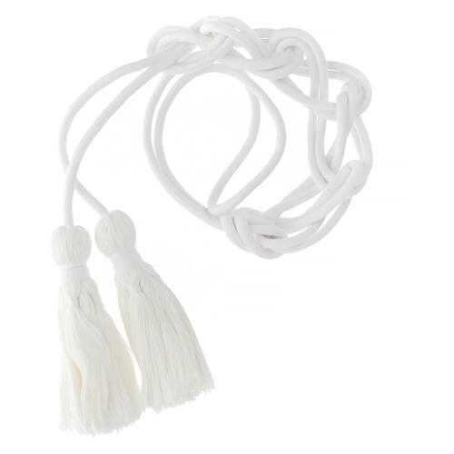 Zingulum für Ordensgemeinschaften, weiß, Baumwolle 2