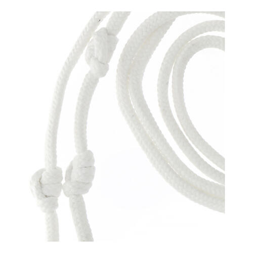 White friar cincture braided tubular 4