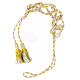 Cingolo sacerdotale lusso oro bianco fiocco canuttiglia s6