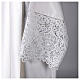 Surplice with embroidery, macramé lace with floral pattern and JHS, cotton/silk s5