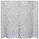 Sobrepeliz bordado JHS padrão floral renda macramé algodão/seda s2