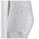 Surplice JHS embroidery floral motif lace macrame cotton/silk s7